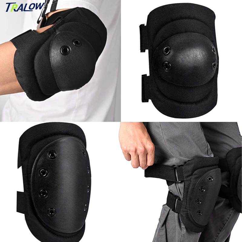 Knee Guard Hard - TRALOW 4in1 무릎 팔꿈치 손목 보호