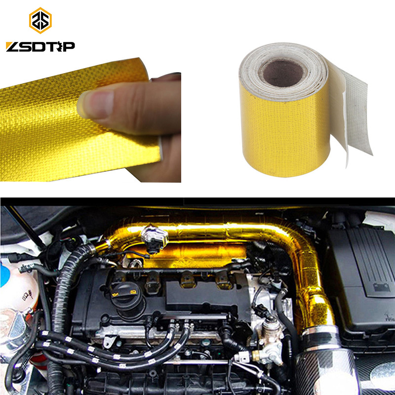 Exhaust Wrap Titanium - ZSDTRP 배기 파이프 알루미늄 호일, 고온