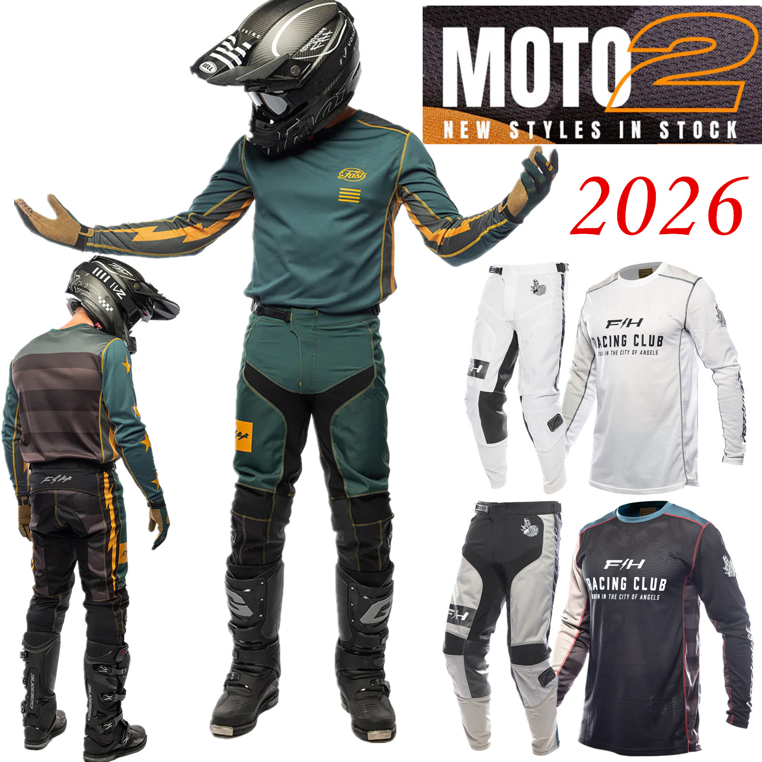 Motorcycle Gear Bundle - 2026 FH MX 키트 오프로드 모토크로스