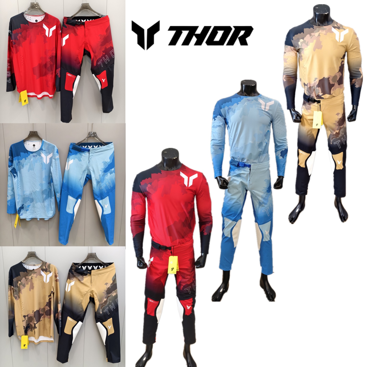 Motorcycle Gear Bundle - 토르 모토크로스 기어 세트 MX 오프로드