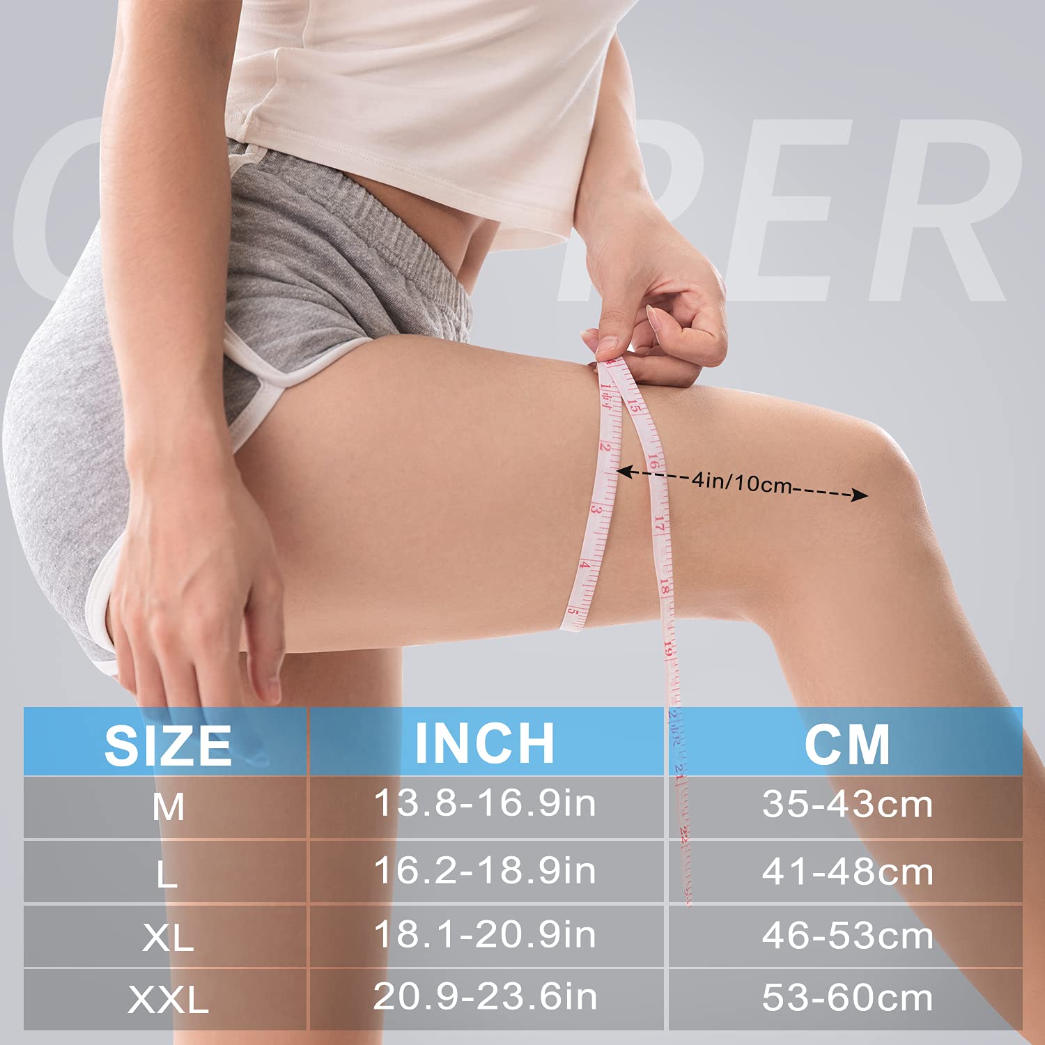 남녀공용 구리 무릎 교정기, 무릎 압박 슬리브, 지지대 - Knee Guard Hard 리뷰 및 가격