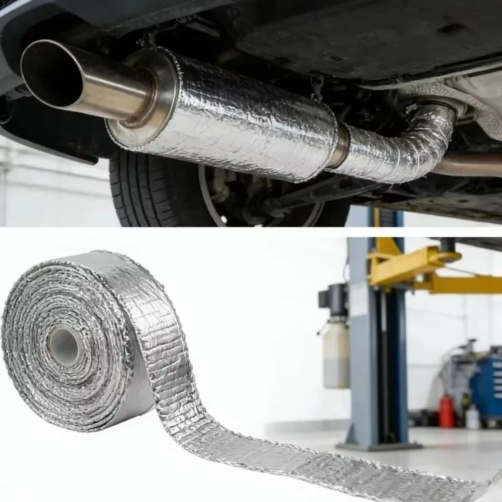5M 배기 파이프 열 차단 테이프 유리 섬유 내열성 온 - Exhaust Wrap Titanium 리뷰 및 가격