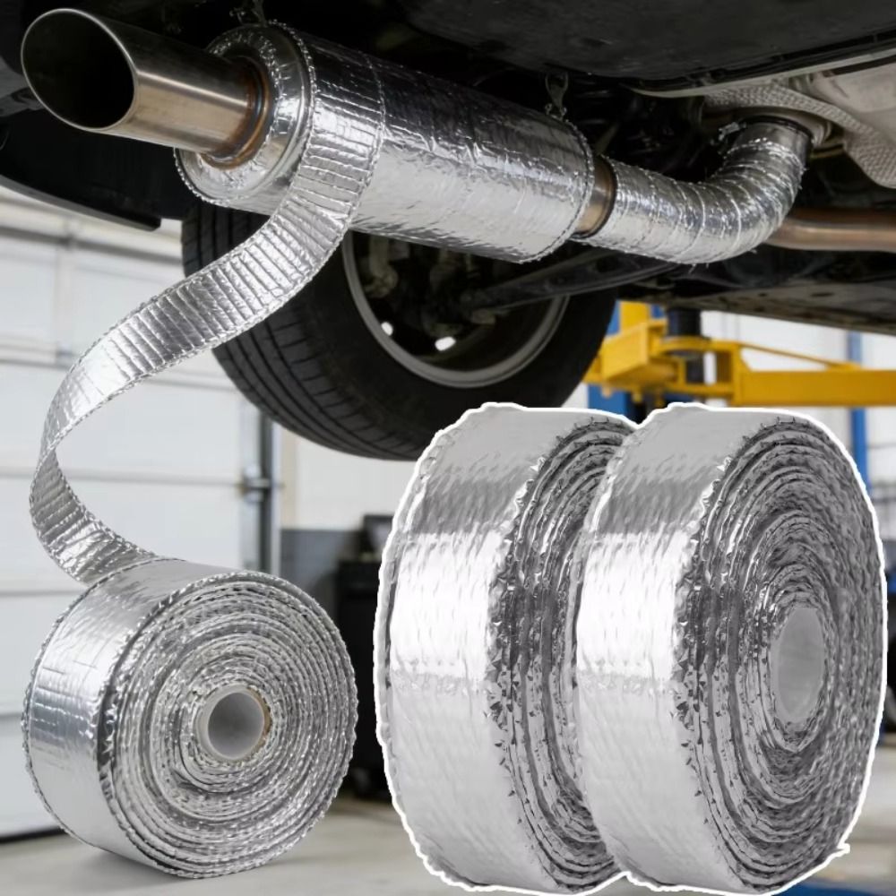 5M 배기 파이프 열 차단 테이프 유리 섬유 내열성 온 - Exhaust Wrap Titanium 리뷰 및 가격