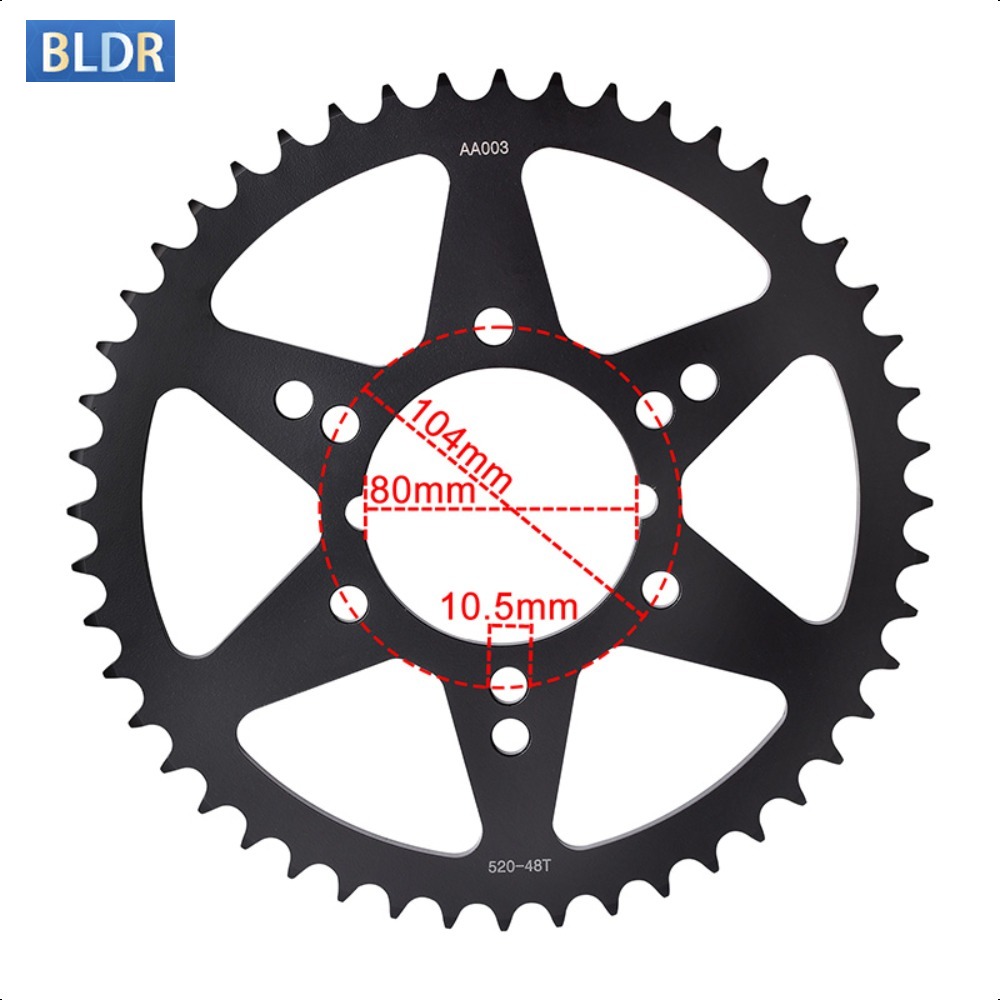 520-16T 48T 오토바이 액세서리 전후방 스프로켓 - Motorcycle Gear Bundle 리뷰 및 가격