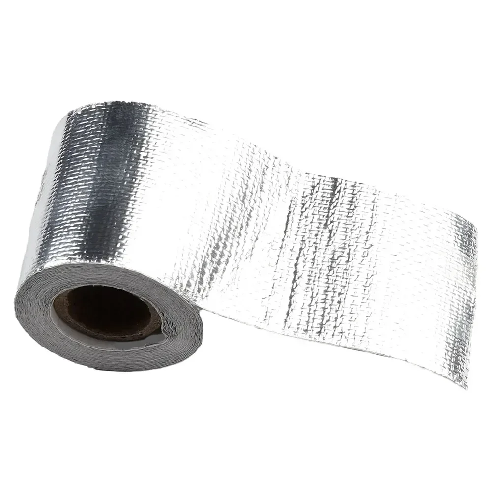 자동차 열 보호 호일 필름 1 롤 유리 섬유 알루미늄  - Exhaust Wrap Titanium 리뷰 및 가격