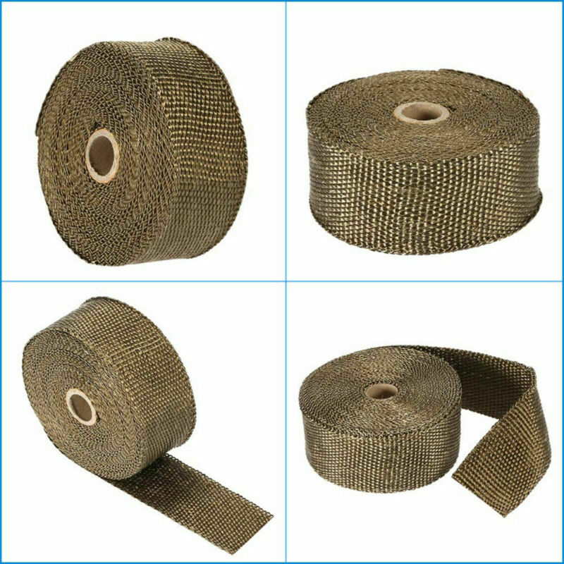10M 오토바이 배기 시스템 액세서리 티타늄 열 배기  - Exhaust Wrap Titanium 리뷰 및 가격