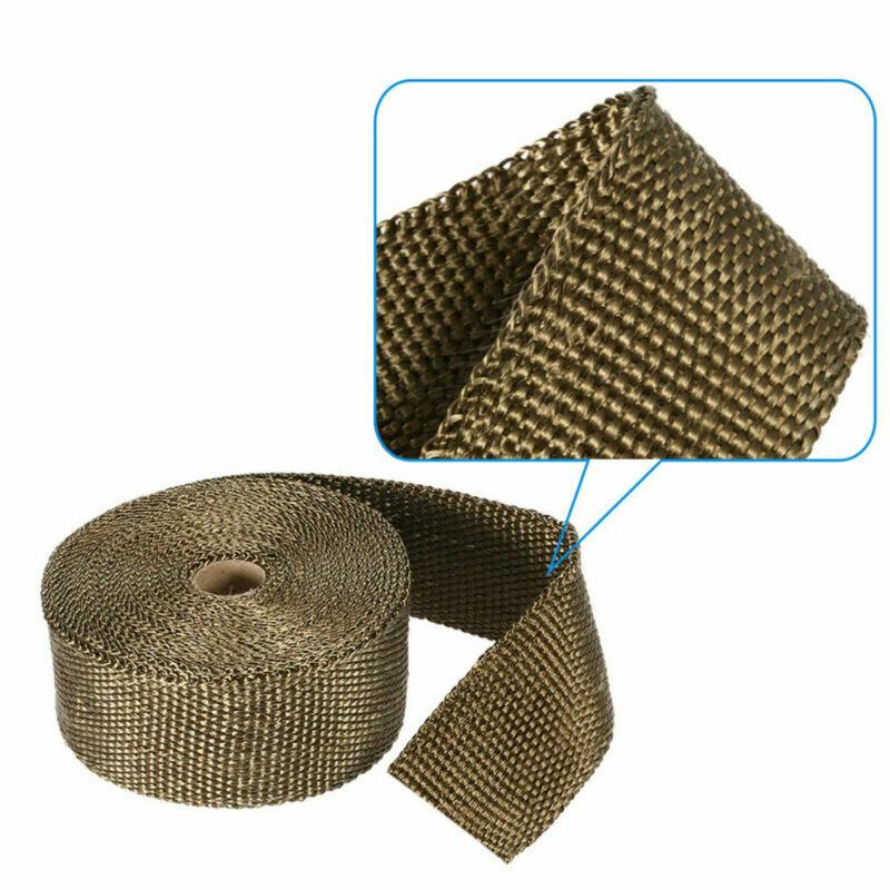 10M 오토바이 배기 시스템 액세서리 티타늄 열 배기  - Exhaust Wrap Titanium 리뷰 및 가격