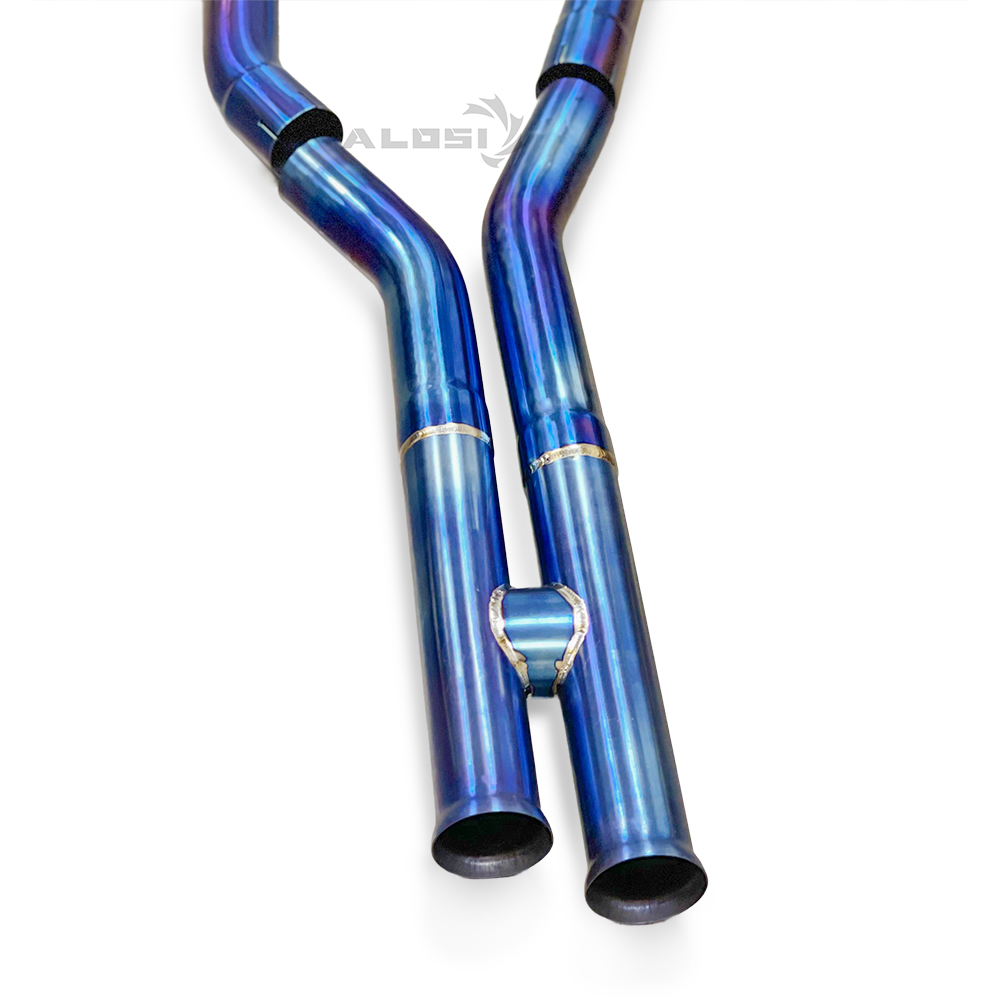 티타늄 밸브 제어식 캣백 배기 파이프 (CLS63 C2 - Exhaust Wrap Titanium 리뷰 및 가격